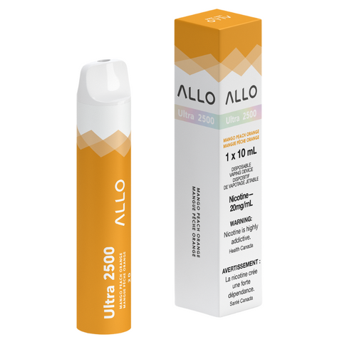 Mango Peach Orange Allo Ultra 2500 Disposable Vape