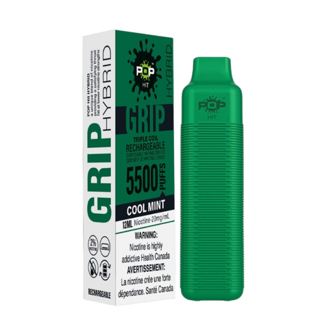 Cool Mint Pop Hybrid Grip 5500 Disposable Vape