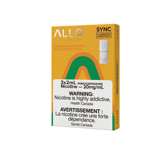 Honeydew Menthol Allo Sync Pods