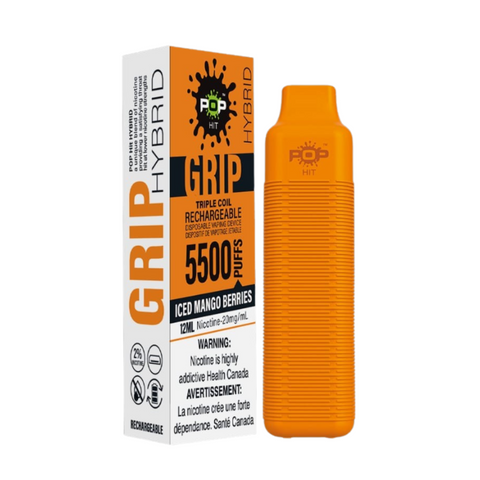 Iced Mango Berries Pop Hybrid Grip 5500 Disposable Vape