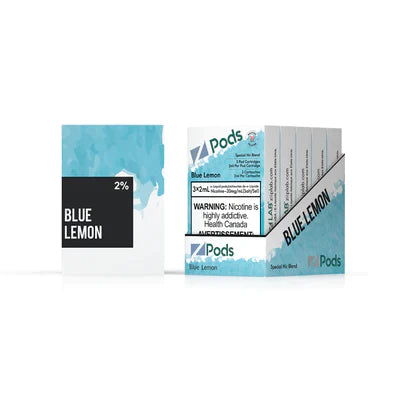 Blue Lemon Z Pods Special Nic Blend Pods