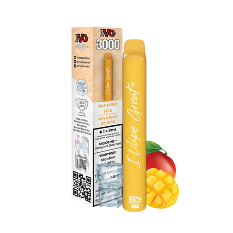 Mango Ice IVG 3000 Disposable Vape