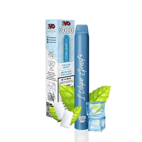 Polar Mint IVG 3000 Disposable Vape