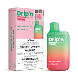 Watermelon CG Envi Drip'N 5000 Disposable Vape