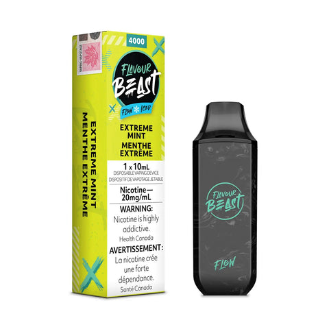 Extreme Mint Iced Flavour Beast Flow 4000 Disposable Vape