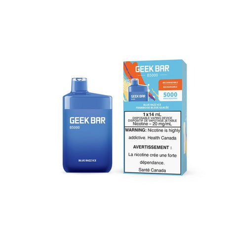 Blue Razz Ice Geek Bar B5000 Disposable Vape