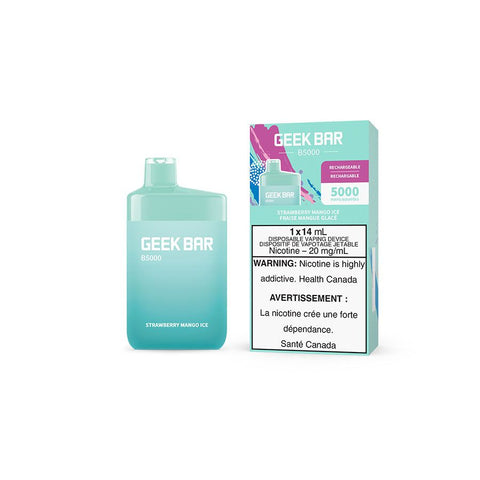 Strawberry Mango Ice Geek Bar B5000 Disposable Vape