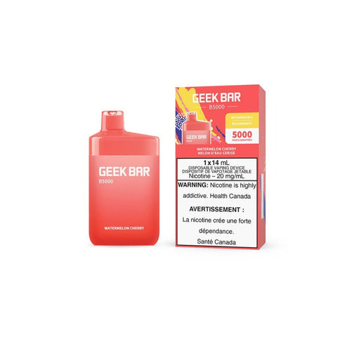 Watermelon Cherry Geek Bar B5000 Disposable Vape