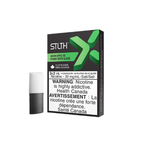 Green Apple Ice STLTH X Pods