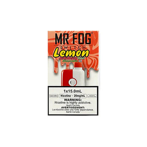 Lemon Strawberry Kiwi Watermelon Ice Mr. Fog Switch 5500 Disposable Vape