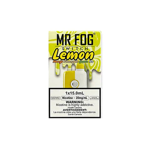 Lemon Mango Pineapple Guava Ice Mr. Fog Switch 5500 Disposable Vape