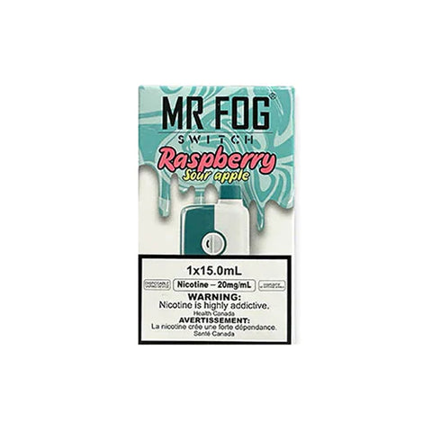 Raspberry Sour Apple Mr. Fog Switch 5500 Disposable Vape