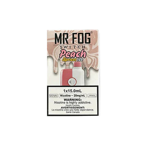 Peach Apricot Ice Mr. Fog Switch 5500 Disposable Vape