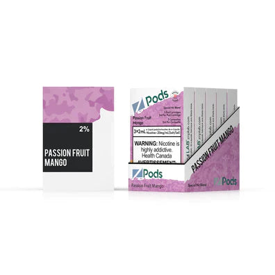 Passion Fruit Mango Z Pods Special Nic Blend Pods