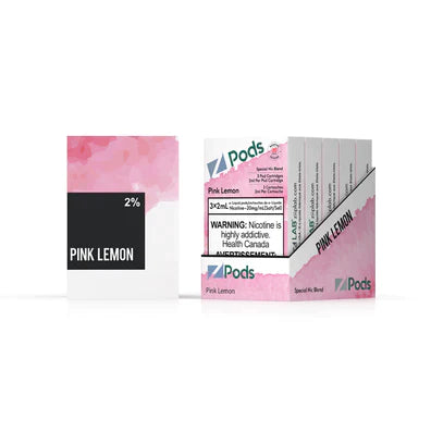 Pink Lemon Z Pods Special Nic Blend Pods