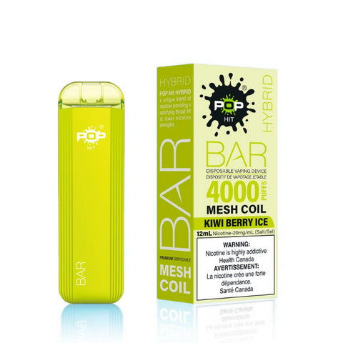 Kiwi Berry Ice Pop Hybrid Bar 4000 Disposable Vape