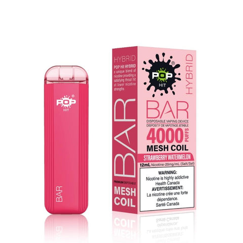 Strawberry Watermelon Pop Hybrid Bar 4000 Disposable Vape