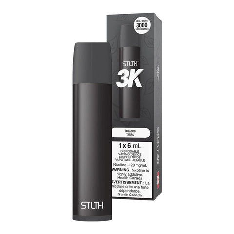 Tobacco STLTH 3K Disposable Vape