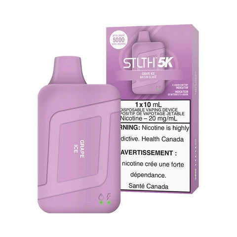 Grape Ice STLTH Box 5K Disposable Vape