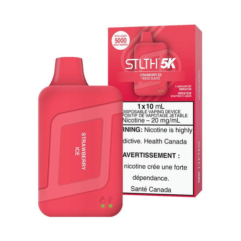 Strawberry Ice STLTH Box 5K Disposable Vape