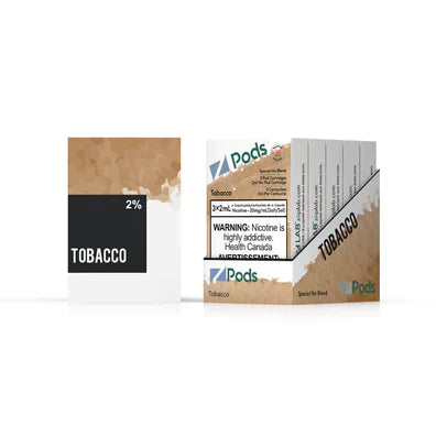 Tobacco Z Pods Special Nic Blend Pods