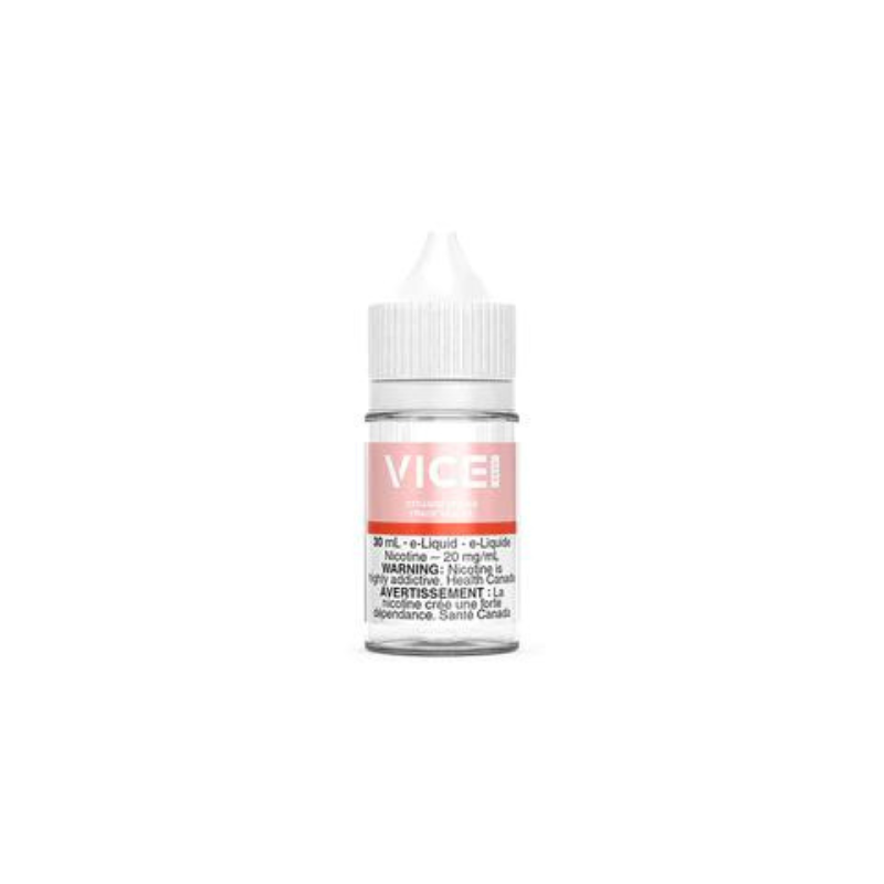 BEST RANKED ONLINE VAPE SHOP VICE SALT STRAWBERRY ICE E-LIQUIDS AT MISTER VAPOR CANADA