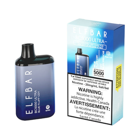 Blue Fluff CDY Elf Bar BC5000 Ultra Disposable Vape