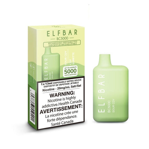 Sour CDY Elf Bar BC5000 Disposable Vape