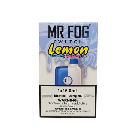 Blueberry Raspberry Lemon Mr. Fog Switch 5500 Disposable Vape