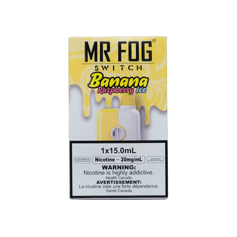 Raspberry Banana Ice Mr. Fog Switch 5500 Disposable Vape