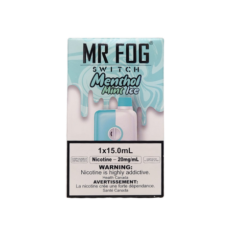 Mint Menthol Mr. Fog Switch 5500 Disposable Vape