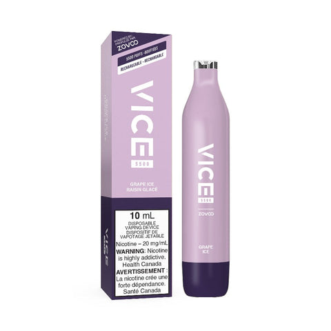 Grape Ice Vice 5500 Disposable Vape