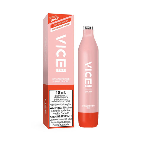 Strawberry Ice Vice 5500 Disposable Vape