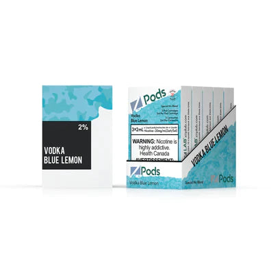 Vodka Blue Lemon Z Pods Special Nic Blend Pods