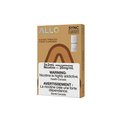 Classic Tobacco Allo Sync Pods