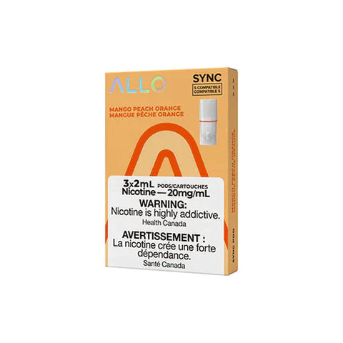 Mango Peach Orange Allo Sync Pods