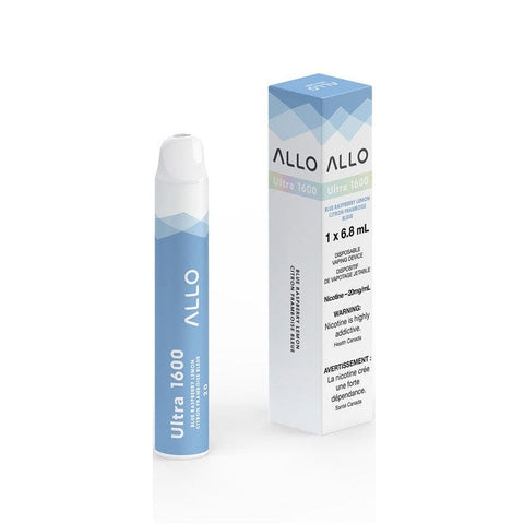 Blue Raspberry Lemon Allo Ultra 1600 Disposable Vape