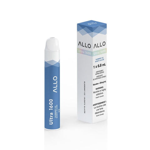 Blueberry Ice Allo Ultra 1600 Disposable Vape