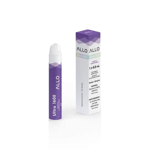 Grape Ice Allo Ultra 1600 Disposable Vape