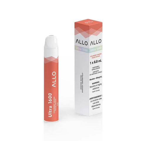 Strawberry Orange Allo Ultra 1600 Disposable Vape