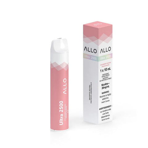 Strawberry Banana Allo Ultra 2500 Disposable Vape