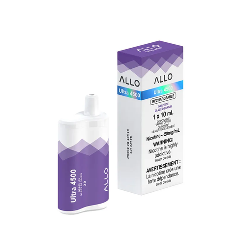 Grape Ice Allo Ultra 4500 Disposable Vape