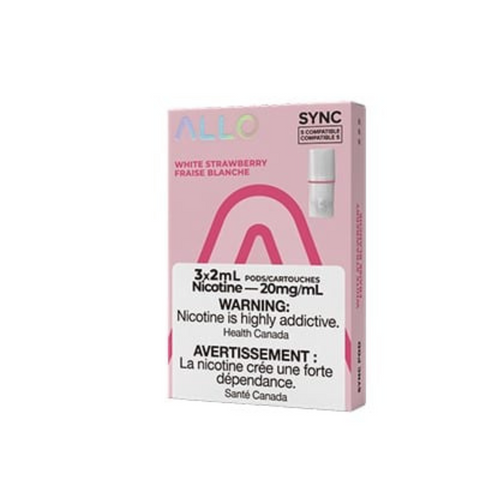 White Strawberry Allo Sync Pods