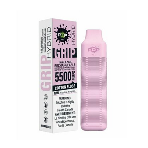 Cotton Floss Pop Hybrid Grip 5500 Disposable Vape